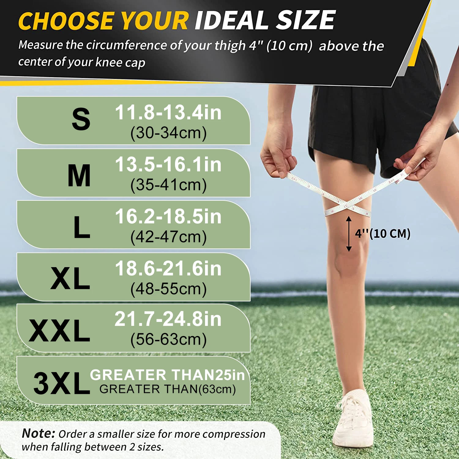 Sports Compression Knee Support Sleeve Elastic Kneepad Brace Silicone Pad 1 PCS