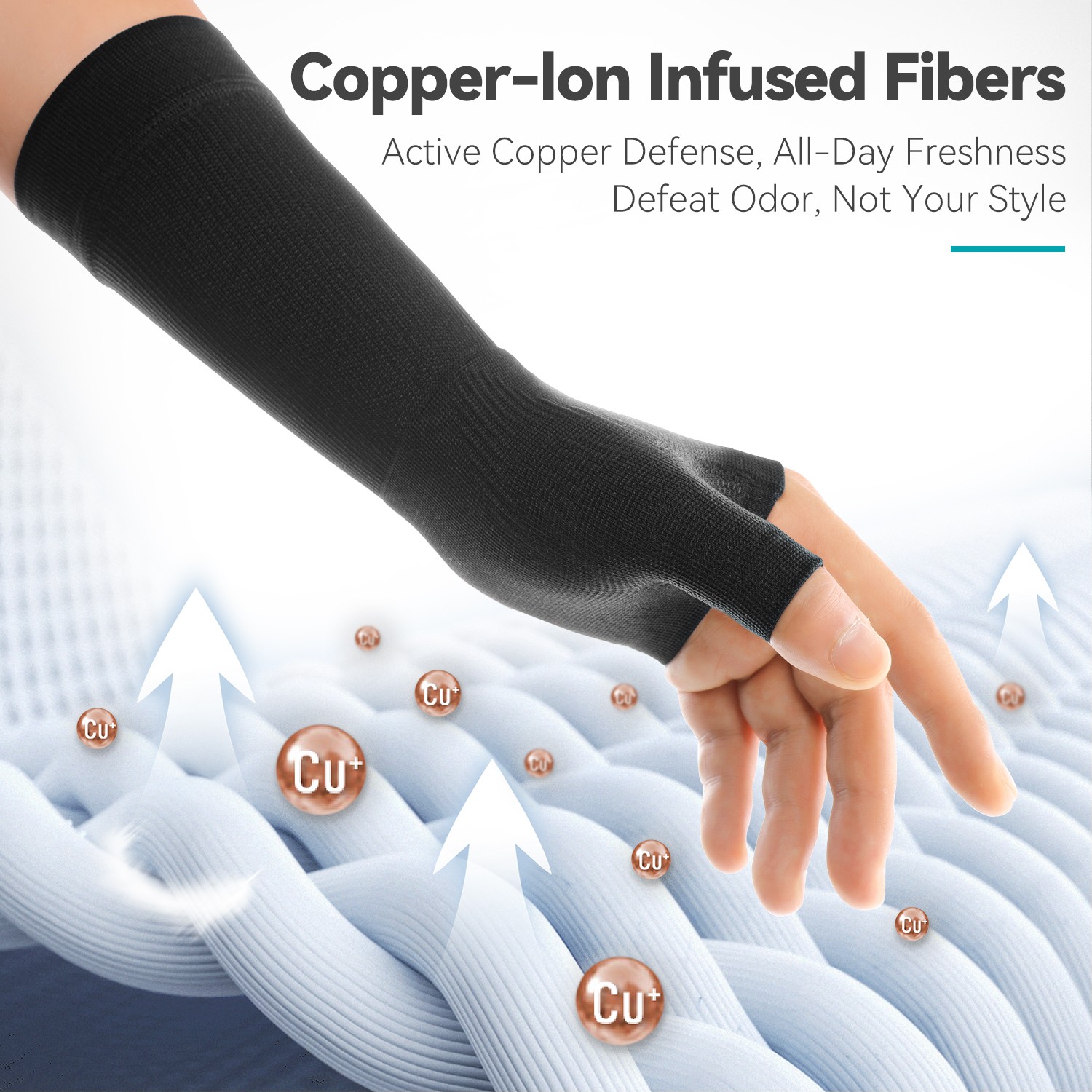 2Pcs Arthritis Compression Gloves Hand Wrist Support Joint Carpal Tunnel Pain