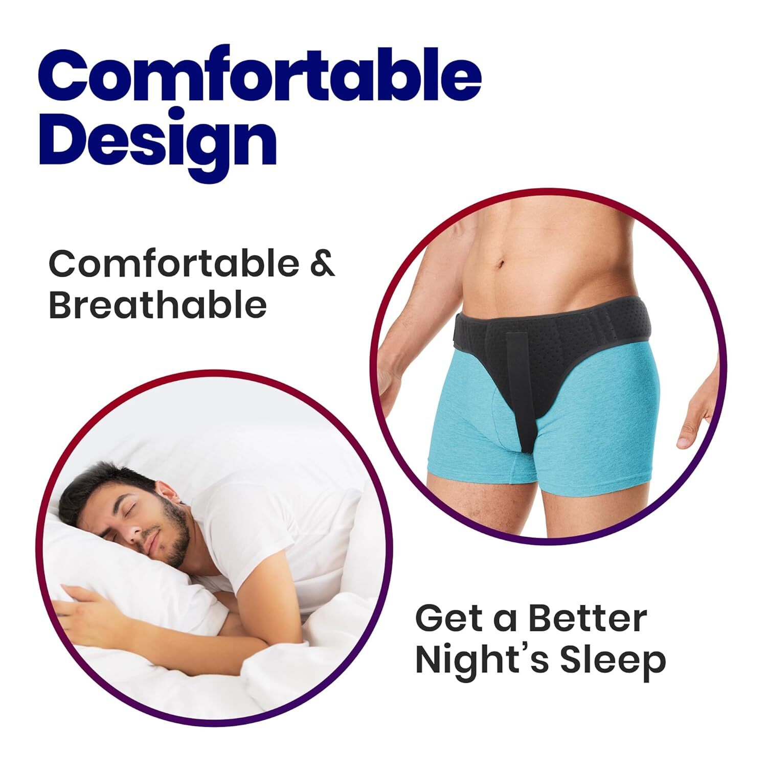 Single Hernia Support Belt Inguinal Groin Hernias Pain Relief Truss Brace Unisex