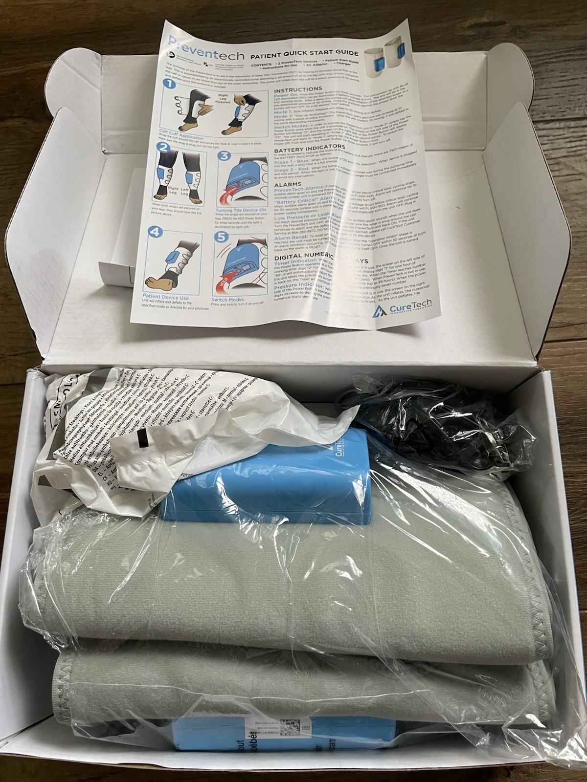 Preventech – Aid in the prevention of deep vein thrombosis -compression devices