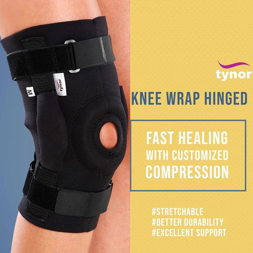 Knee Support Arthritis Brace Guard Post Neoprene Hinged Patella-Op Care Meniscus