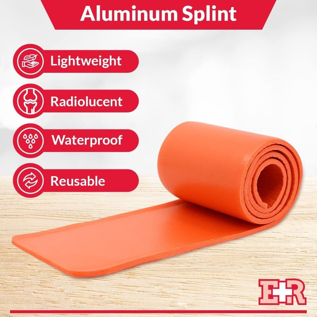 Lightweight 36″ Aluminum Splint – Flexible, Weatherproof & Radiolucent Design