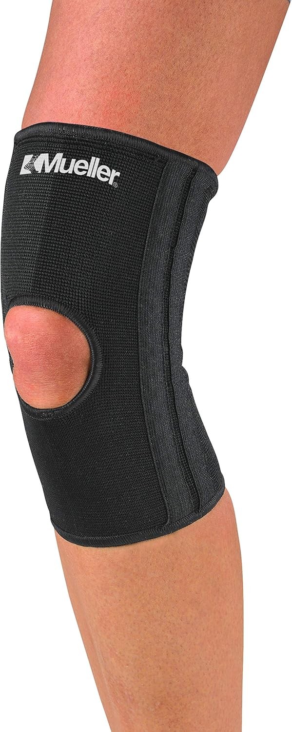MLR Sport Care Elastic Knee Stabilizer Black Small/Medium(12″-16″)