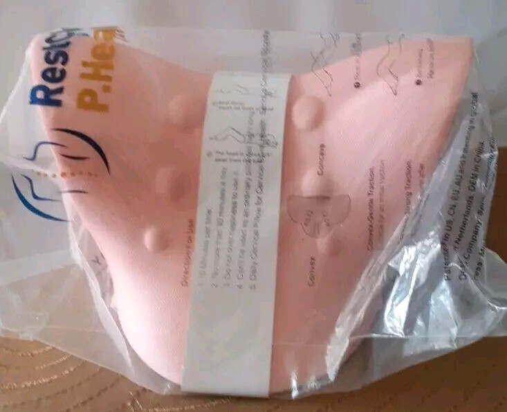 RESTCLOUD Neck and Shoulder Relaxer, Cervical Traction Device, NEW, Sealed