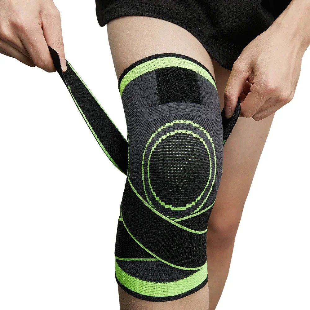 pair of Knee Sleeve Compression Brace Support For Joint Pain Arthritis Relief