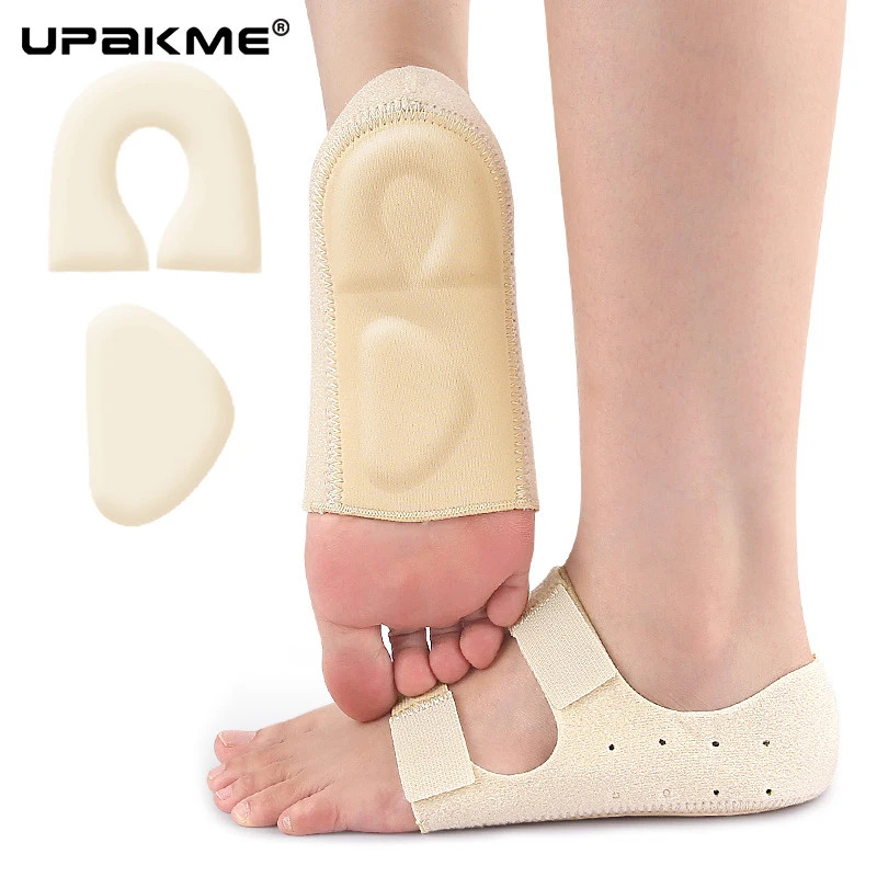 1Pair Relief Plantar Fasciitis Heel Protectors Shockproof Achilles Tendonitis
