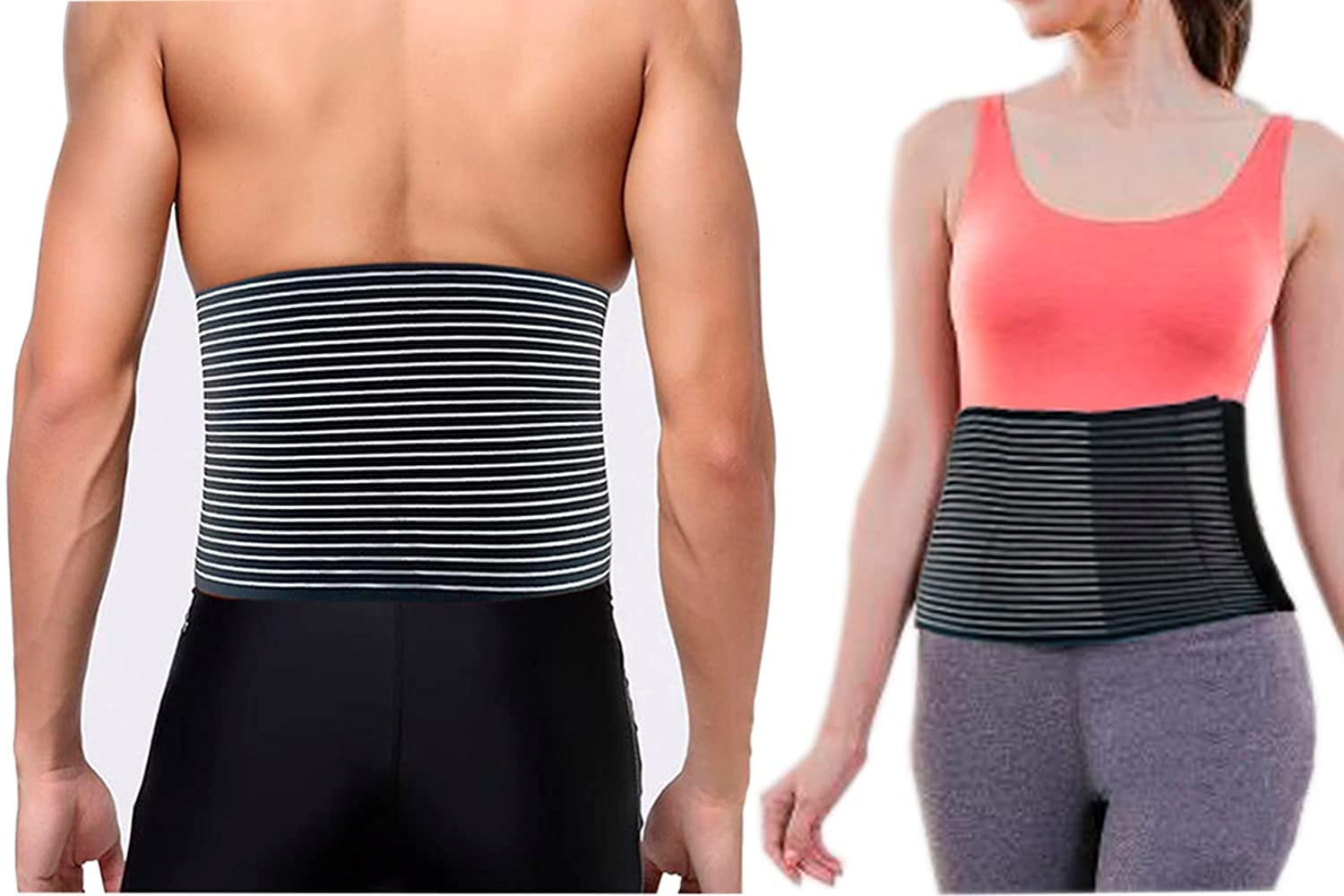 Hernia Belt for Men and Women Abdominal Support Binder with Compress