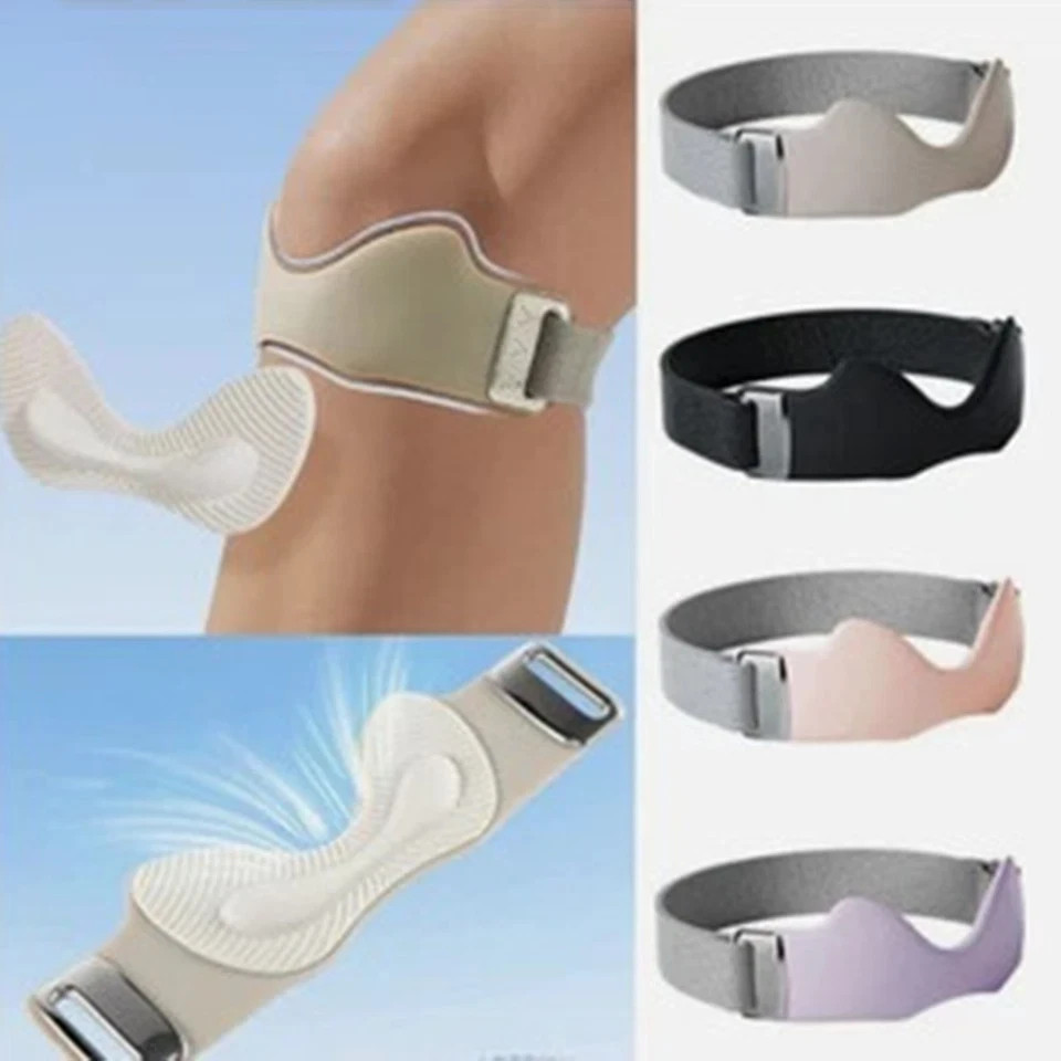 Adjustable Knee Strap Brace Patella Support Silicone Pad Sports Running Gym