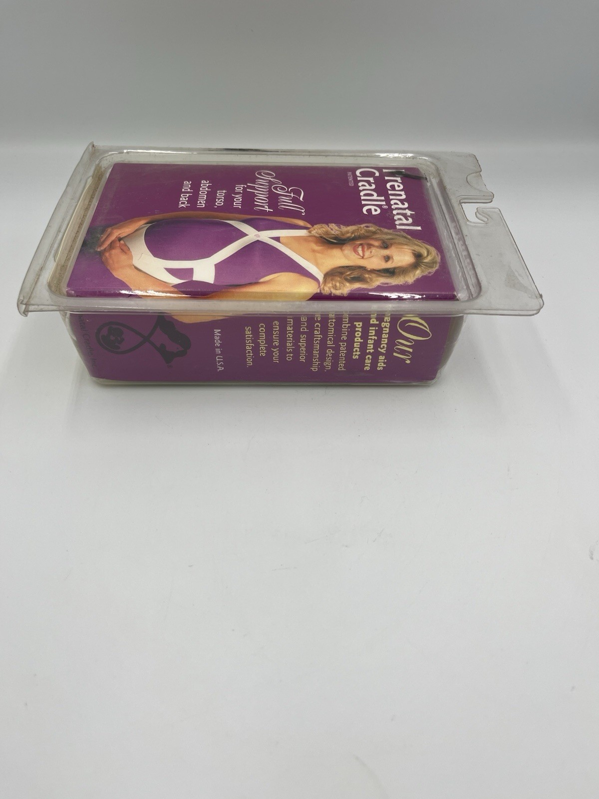 Prenatal Cradle Maternity Belt Full Support Torso & Back Petite Size 3-6