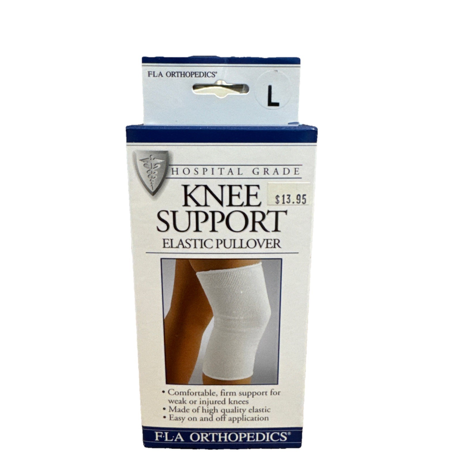 FLA ORTHOPEDICS HOSPITAL GRADE KNEE SUPPORT – ELASTIC PULLOVER – LARGE