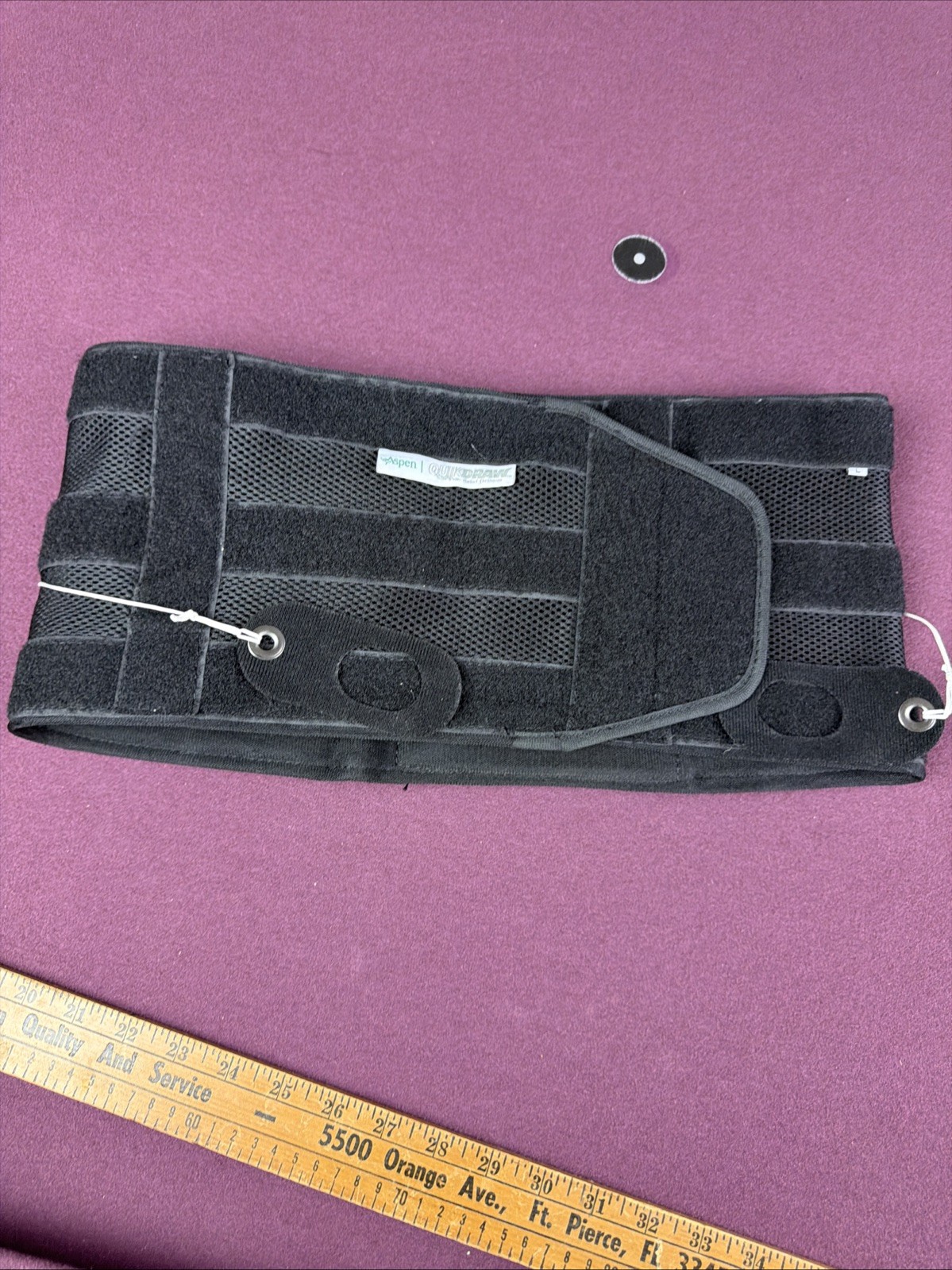 Aspen Quickdraw Back Brace w/ Pulley System L