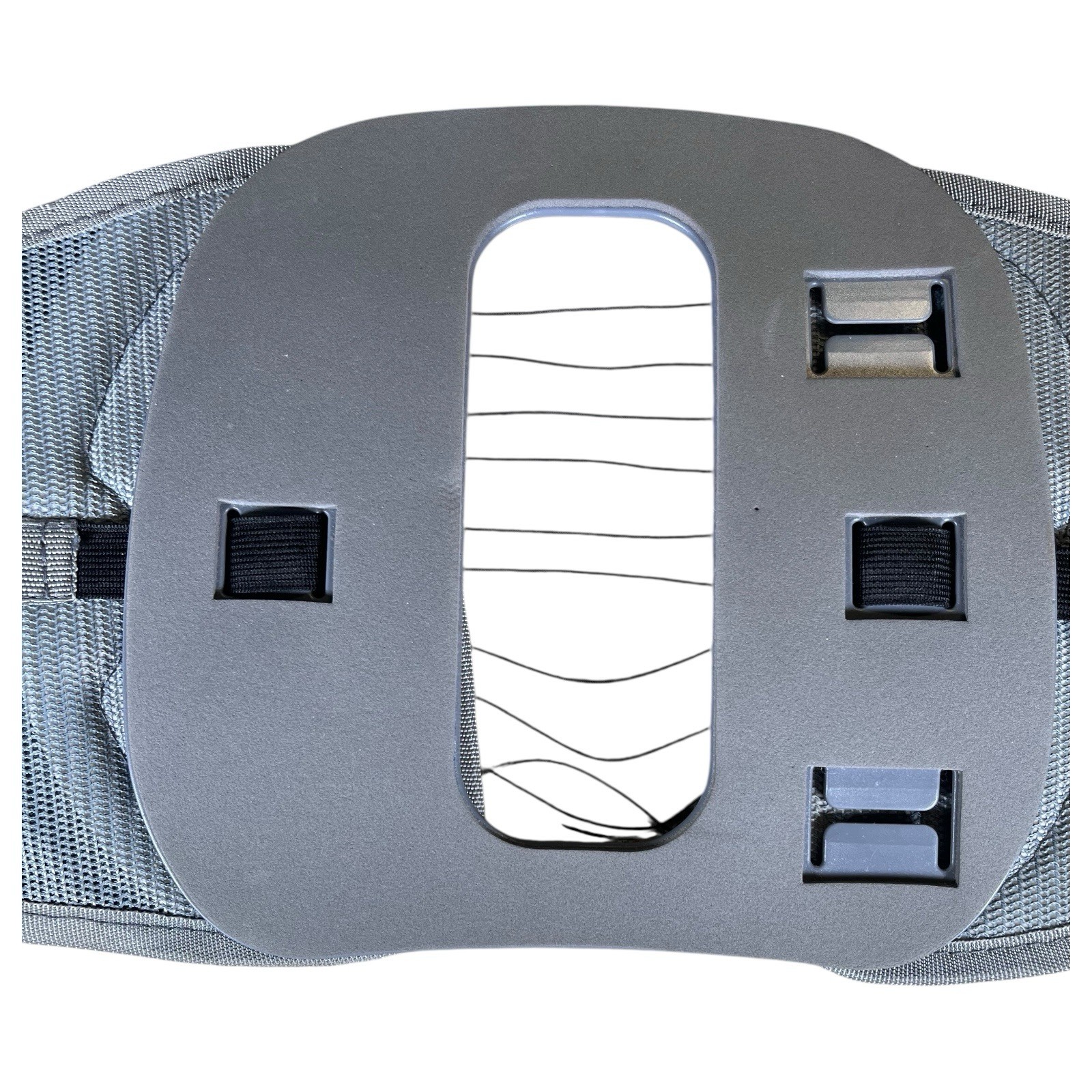 Cybertech 1000 Low Profile Back Brace Lumbar Support Grey Nylon Mesh Medium