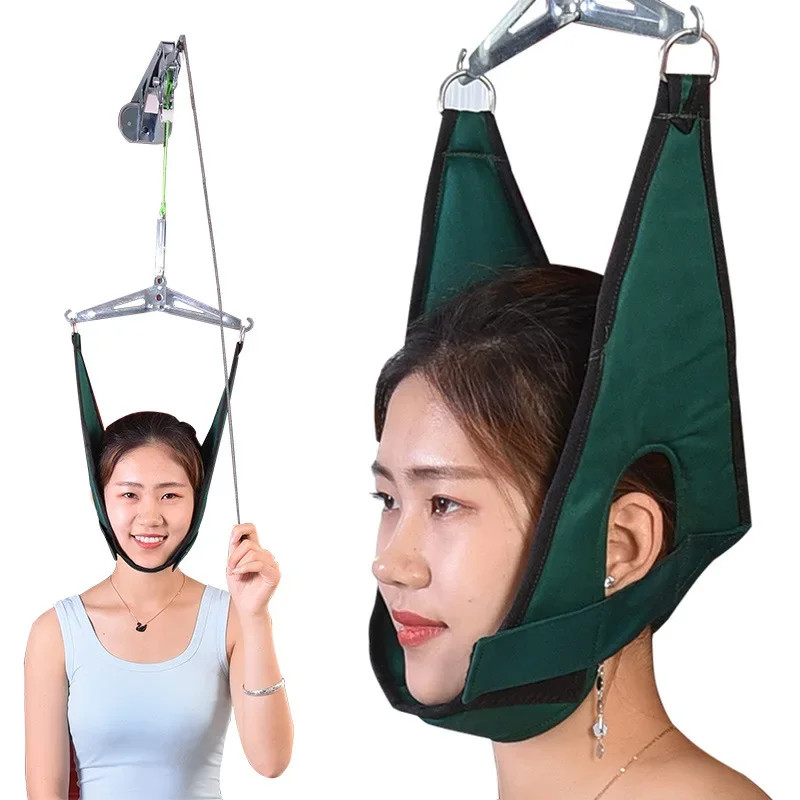 Chiropractic Tools Neck Harness Neck Stretcher Hanging Cervical Traction Device