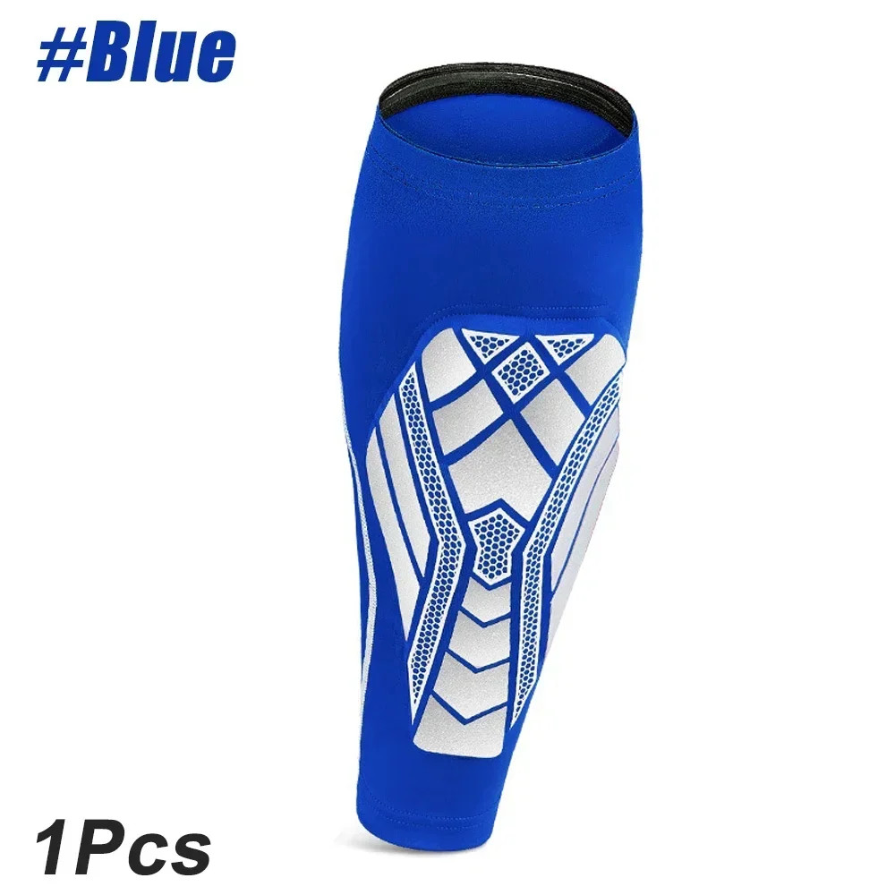 1Pcs Calf Compression Sleeves with EVA Pad for Men Women, Leg Support for Shin S