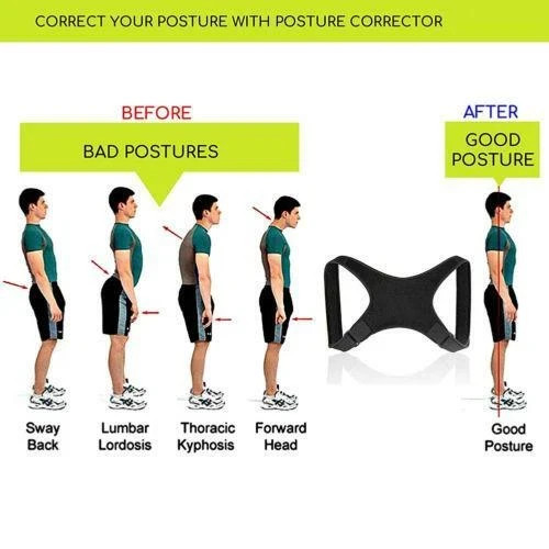 Back Posture Corrector Shoulder Straight Support Brace Belt Therapy Men Women US