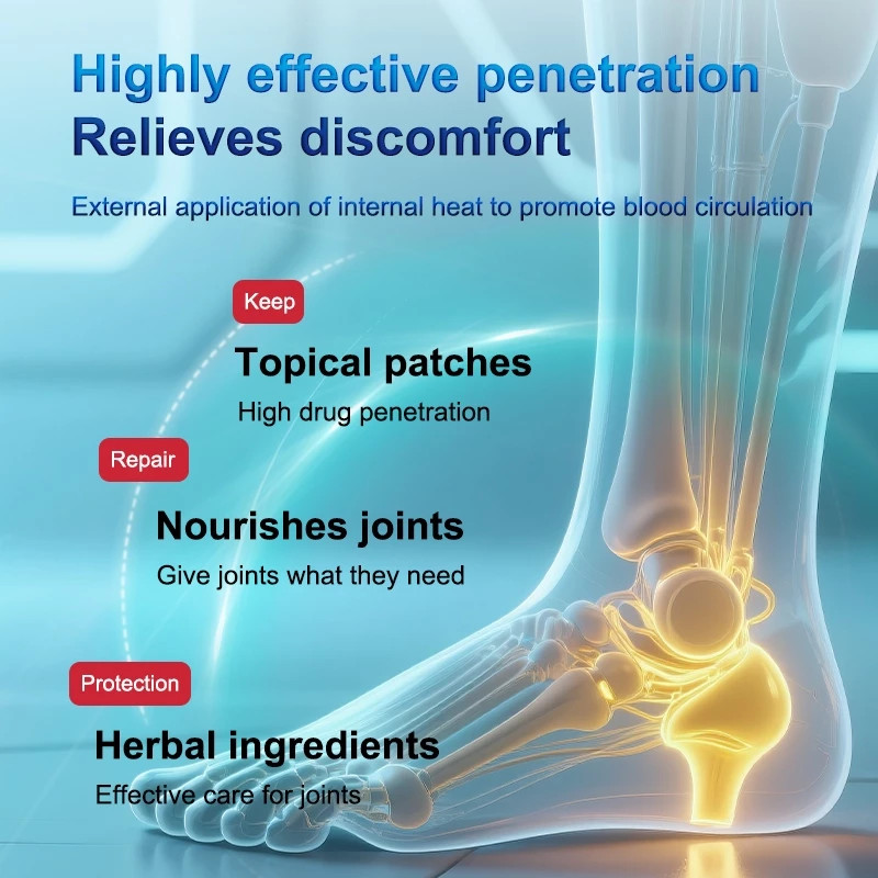 24pcs Heel pain patch Plantar fasciitis/Heel Spur/Foot pain relief/Achilles tend