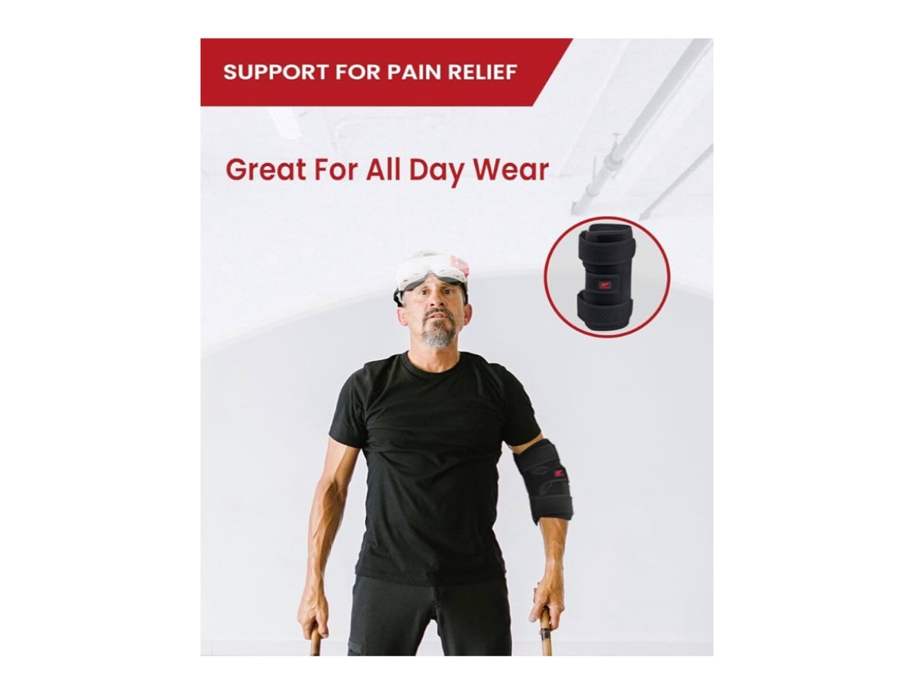 Elbow Brace Comfortable Night Sleep, Cubital Tunnel Syndrome, (M)