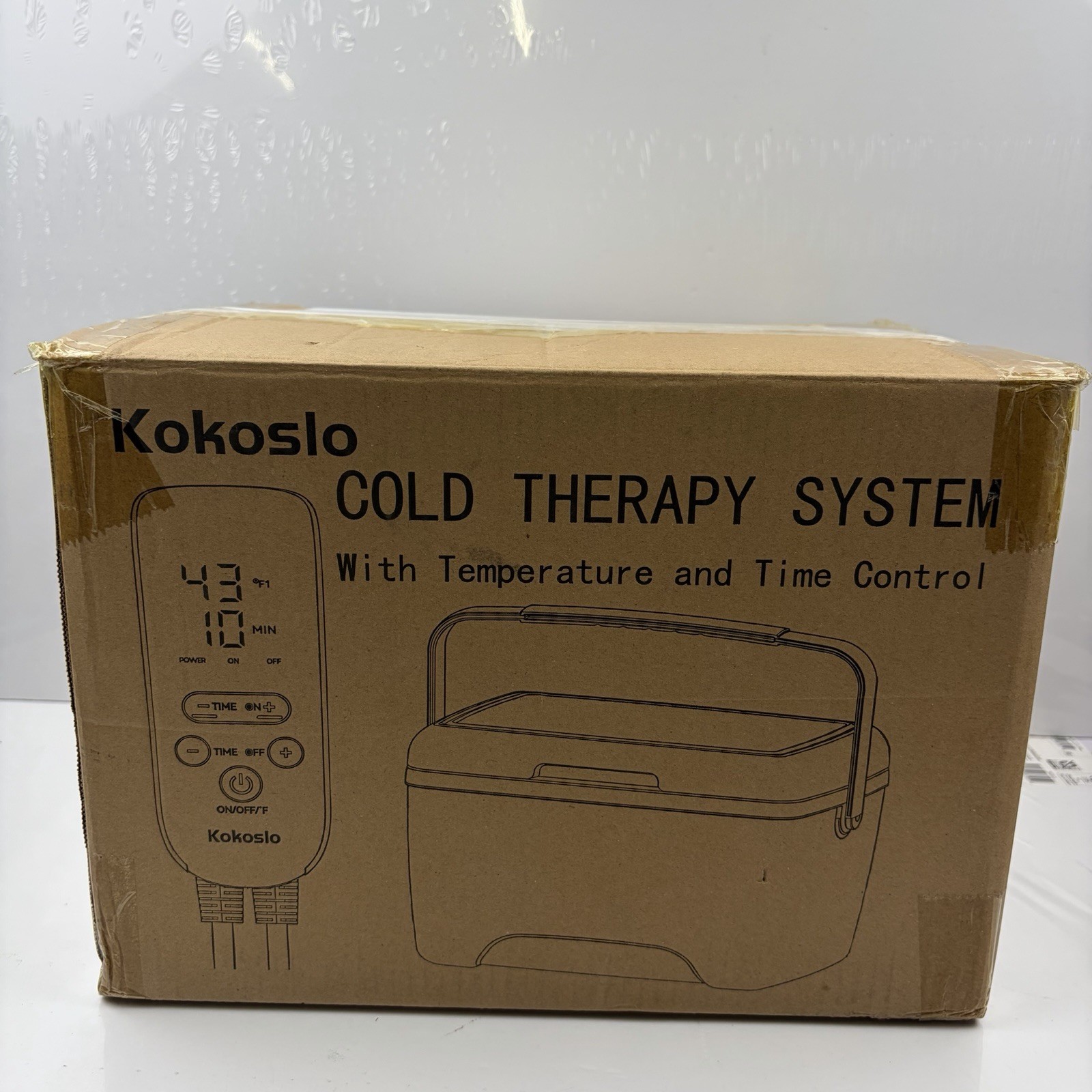 Cold Therapy Machine For Knee Xl Wrap Pad Timer 9 Qt Kokoslo Cfke001