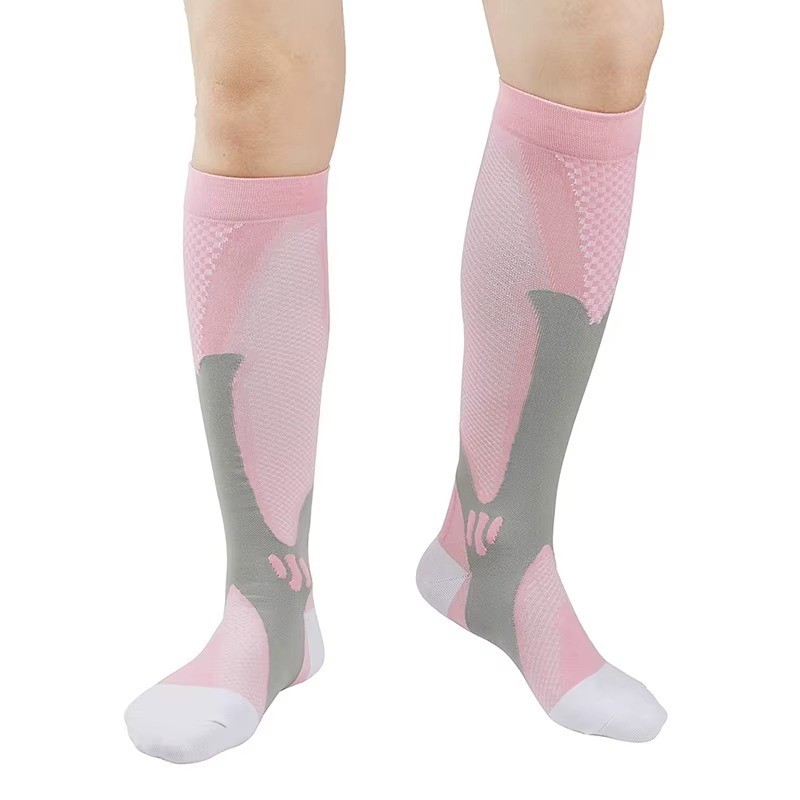 20-30 mmHg Compression Socks – Knee High Support for Running & Sports