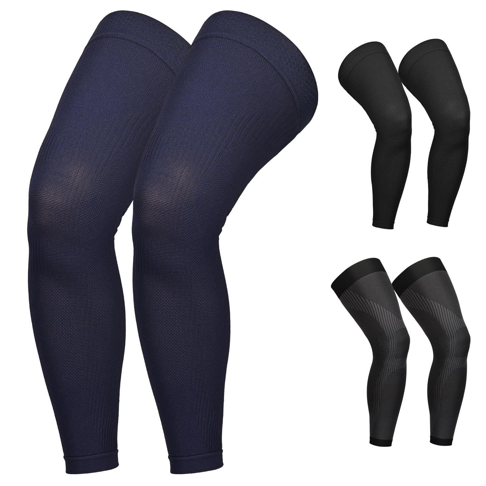 KEKING Full Leg Compression Sleeves, 20-30mmHg Graduated, Unisex, Running | T…