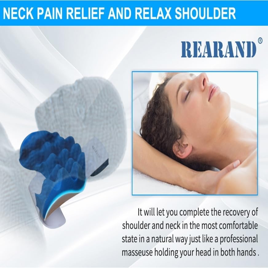 Portable Neck Stretcher with Vibration – Instant Relief for Tension Headaches