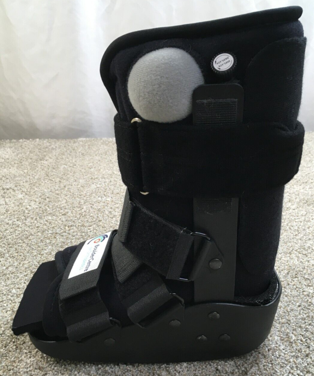 Orthopedic Recovery Boot Black Extra Small Maxtrax Surgical Recovery Stability