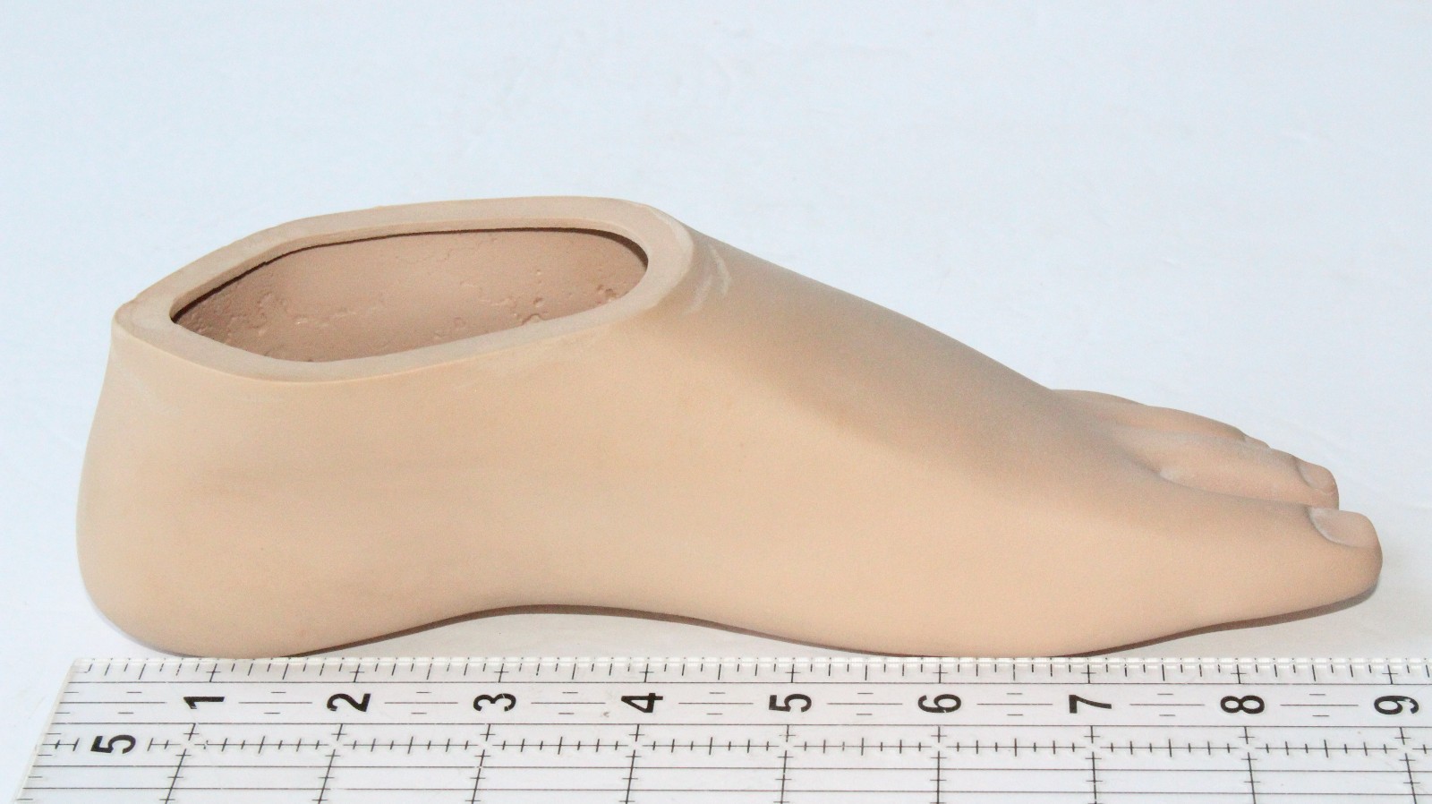 College Park CPI Celsus Prosthetic Split Toe Foot Shell~ Sz 23 LEFT Beige