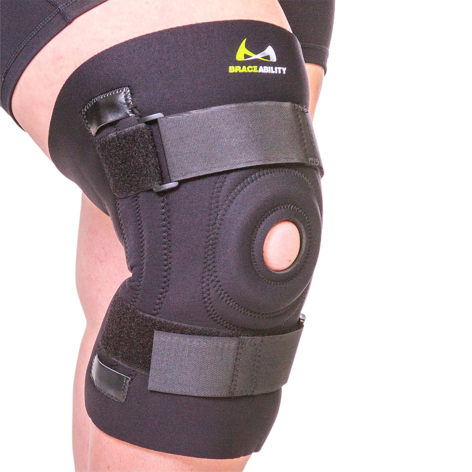Bariatric Knee Brace for Large Legs – Plus Size Knee Brace with Side Stabiliz…