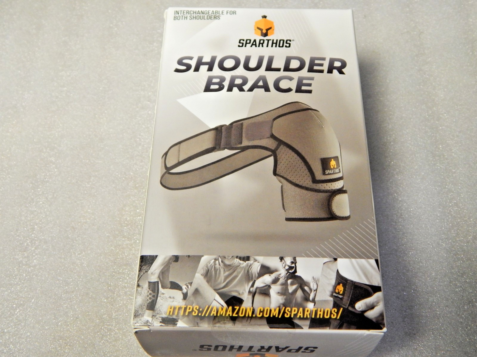 Sparthos Shoulder Brace Fully Adjustable for Both Shoulders Universal Size