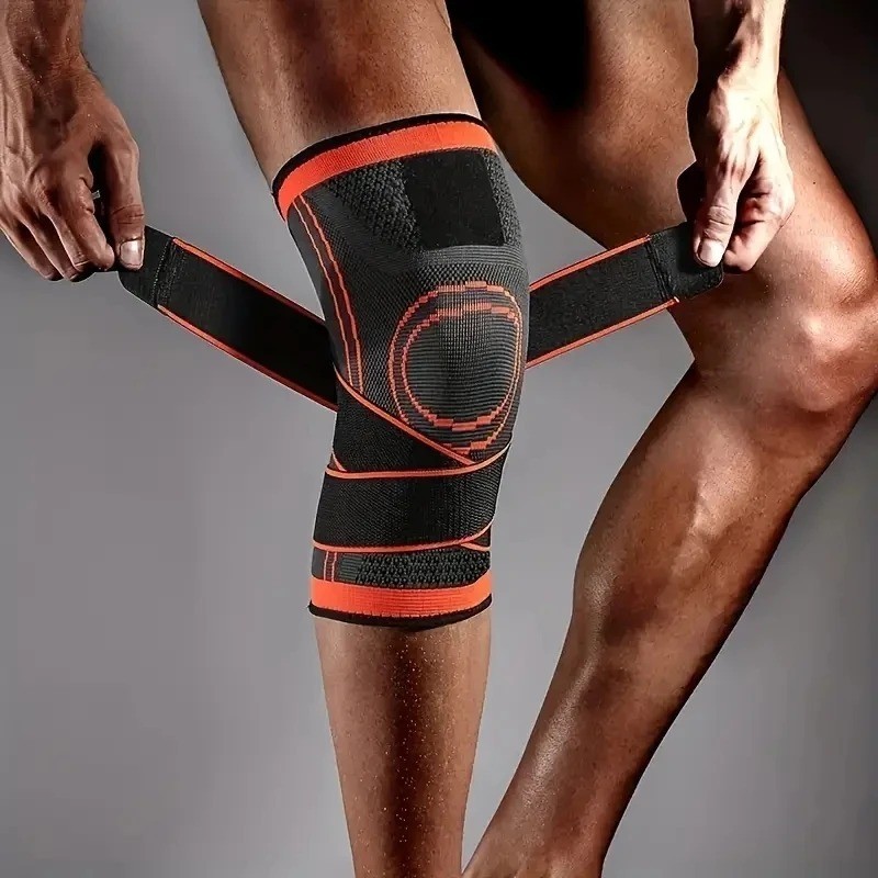 1PC Compression Knee Brace Breathable Support Sleeve for Gym Running Sports
