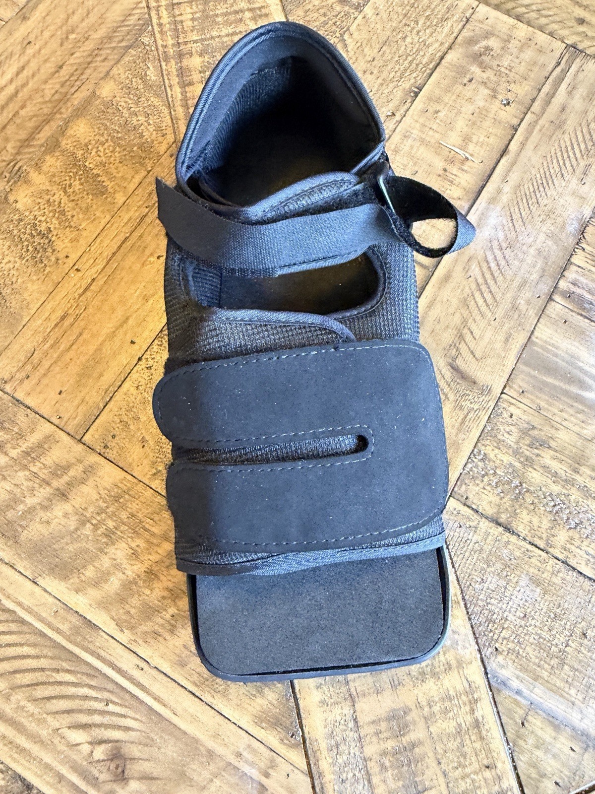 Ossur square toe post op shoe Mens Large 12-13 foot brace medical adult black