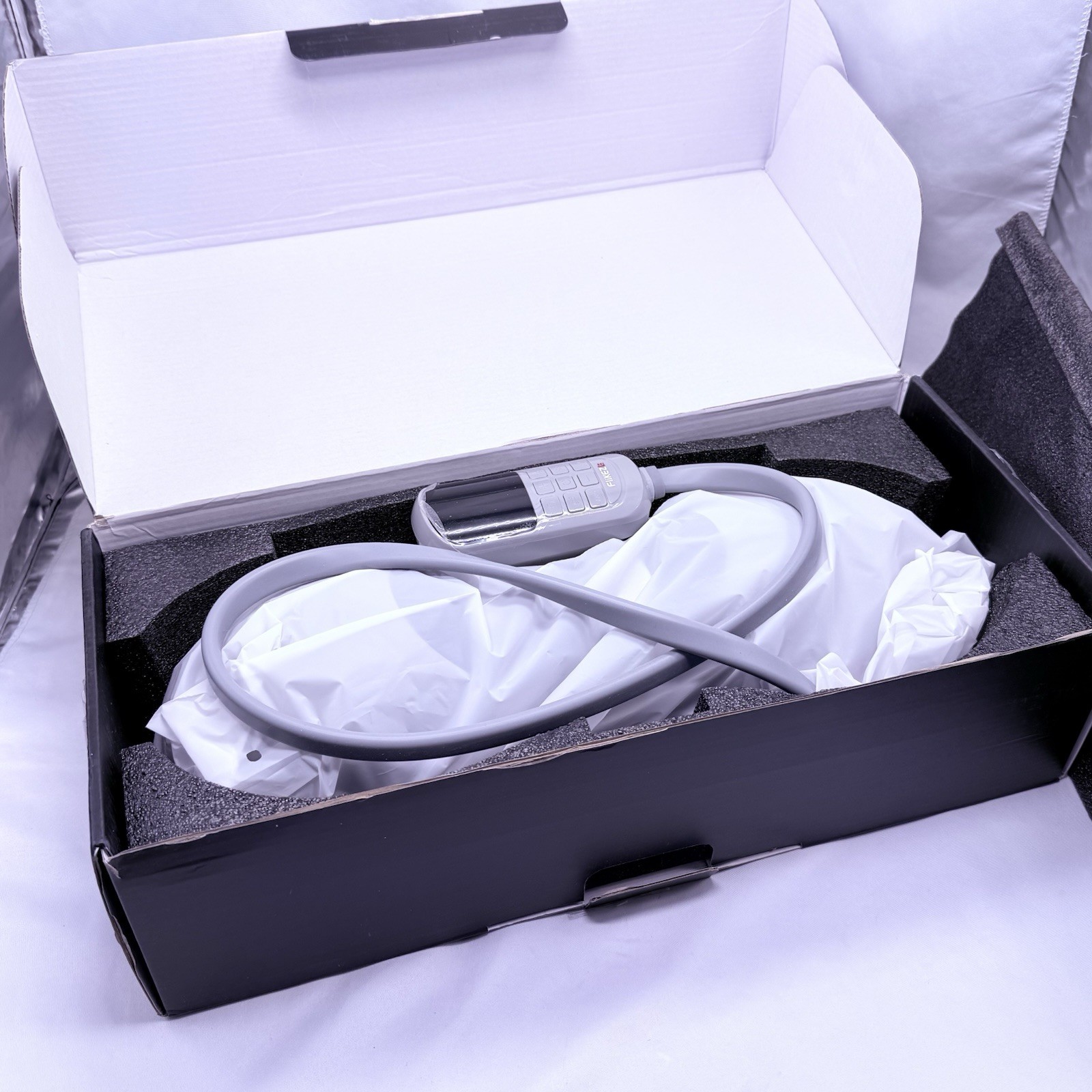 Heated Neck Stretcher with Red Light Therapy, Wireless Cervical Traction Devi…