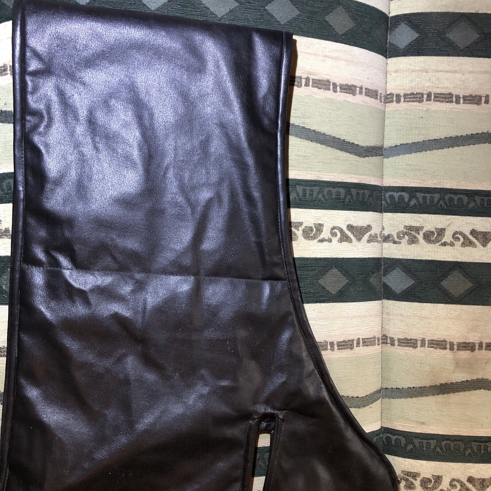 For the lower back, bind those in need. Warm leather blanket with a belt.