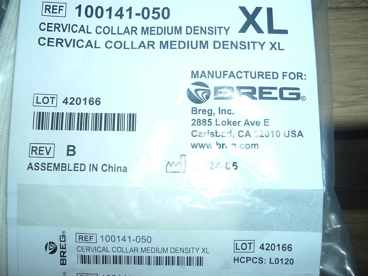 Cervical Collar Medium Density