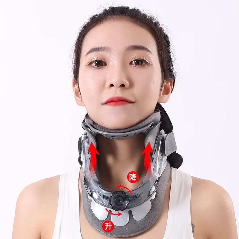 Adjustable Neck Brace Cervical Spondylosis Traction Neck Brace Adult HeadDown Br
