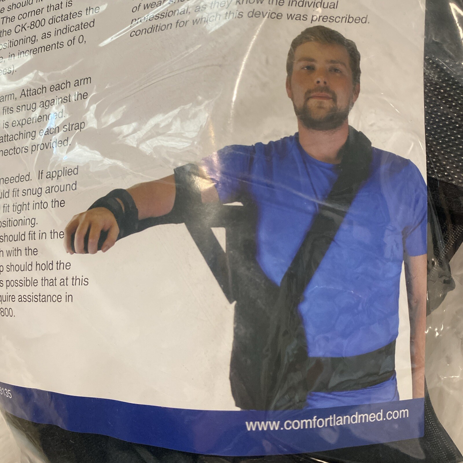 Comfortland CK-800 Shoulder Arm Abduction Brace Sling Comfortmax Universal SIze