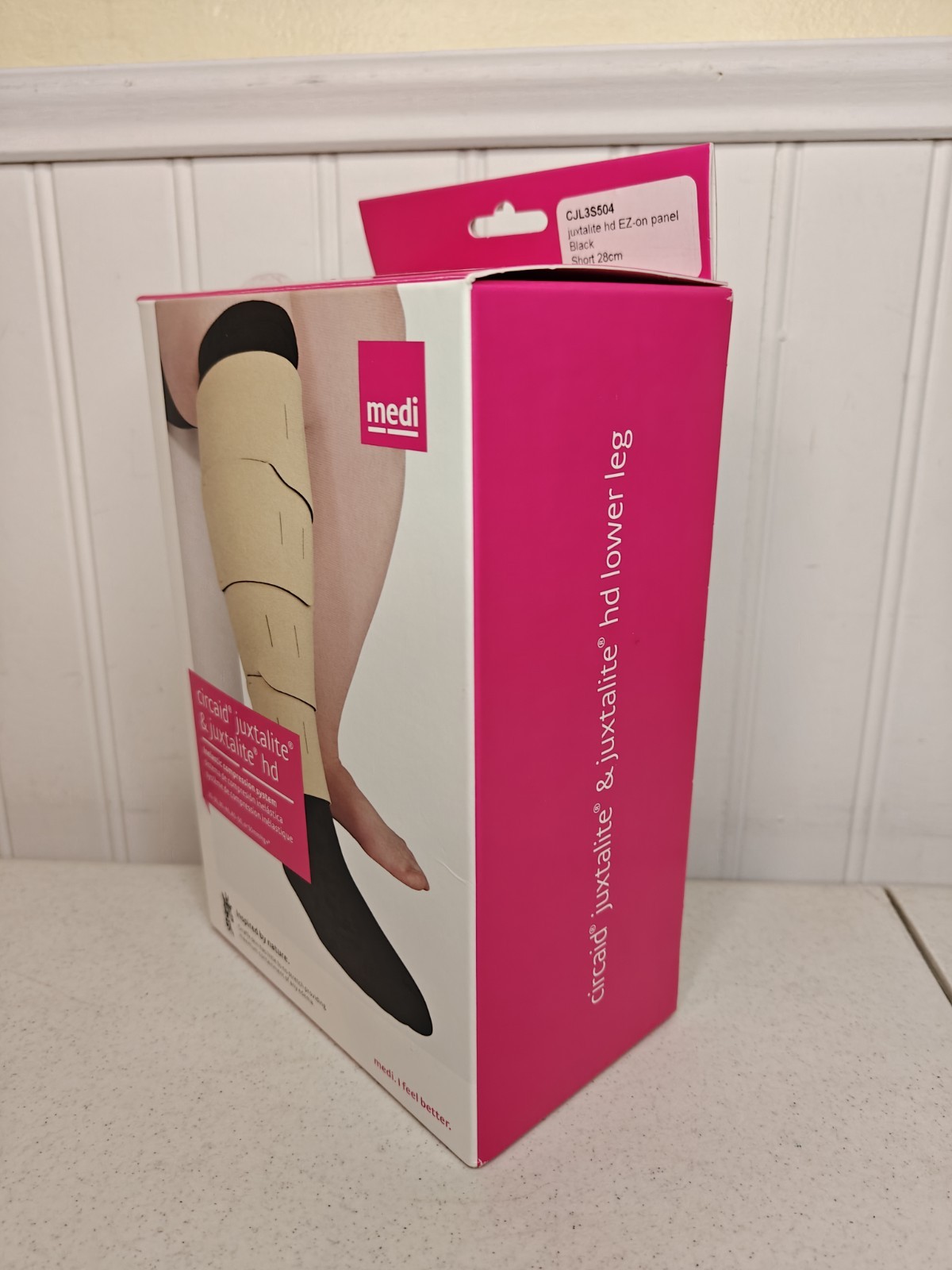 Medi Circaid Juxtafit Lower Leg Inelastic Compression EZ On X LARGE Short 28cm
