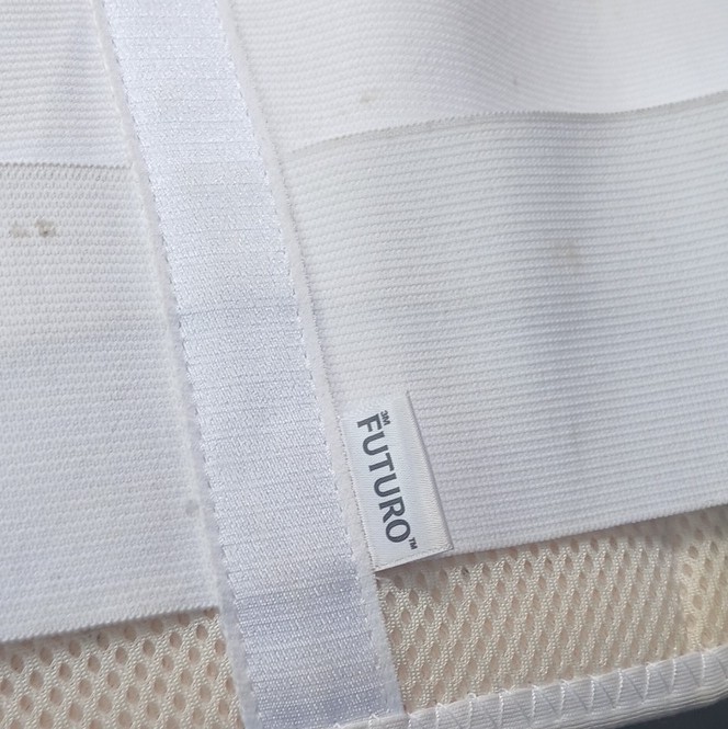 FUTURO Adjustable Back Support Brace Belt for Support, Size L, White
