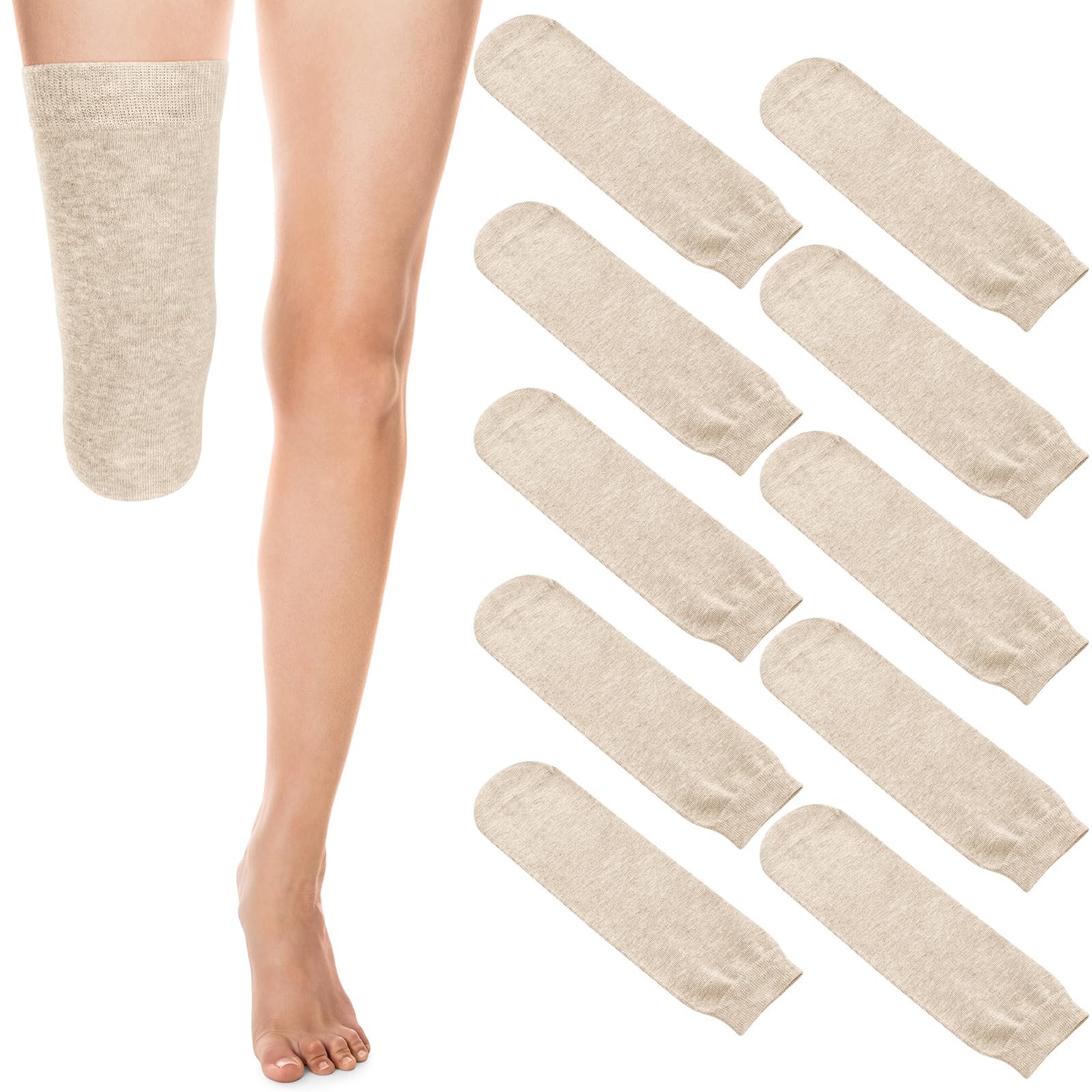 10 Pcs Prosthetic Stump Shrinkers Amputee Socks Stump Shrinker Prosthetic Lim…