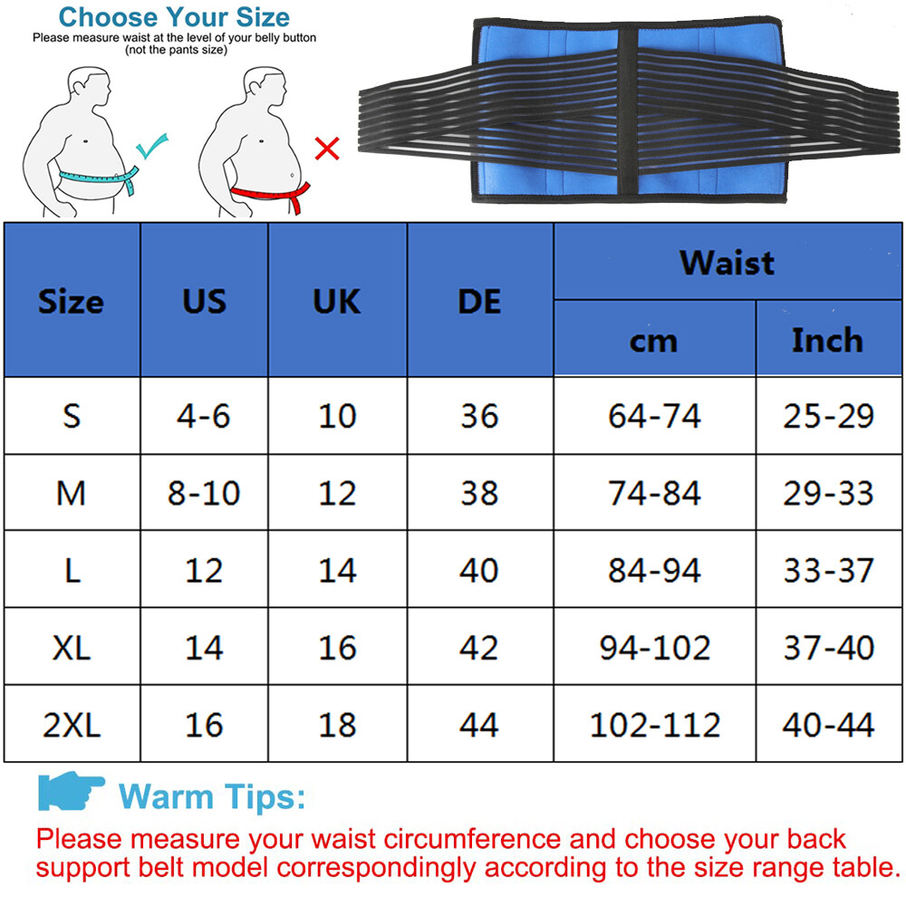 Umbilical Navel Hernia Support Belt Lumbar for Men and Women Abdominal Binder @