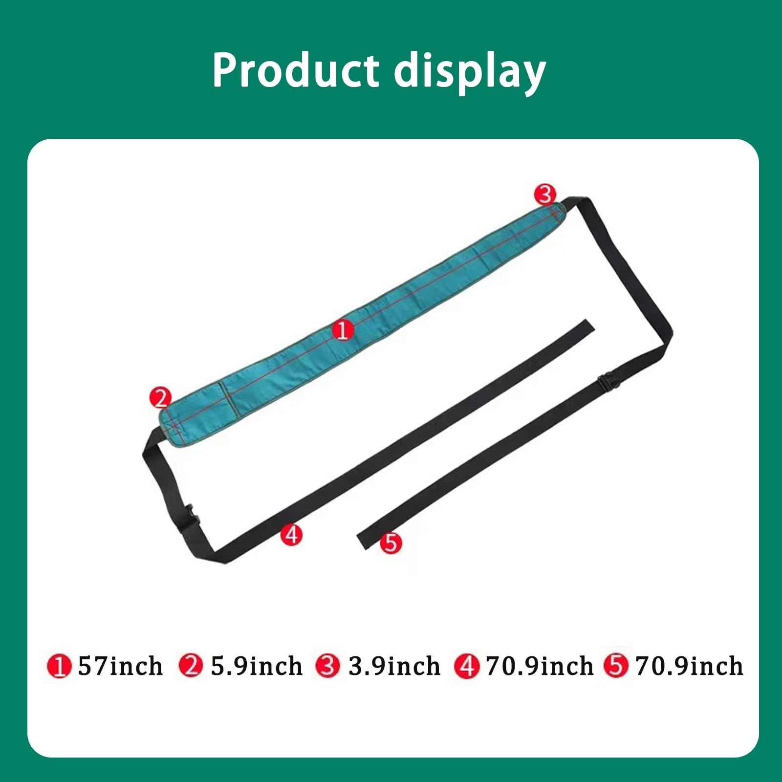 Adjustable Bed Restraint Strap for Elderly, Anti-Fall Safety Belt for Wheelchair