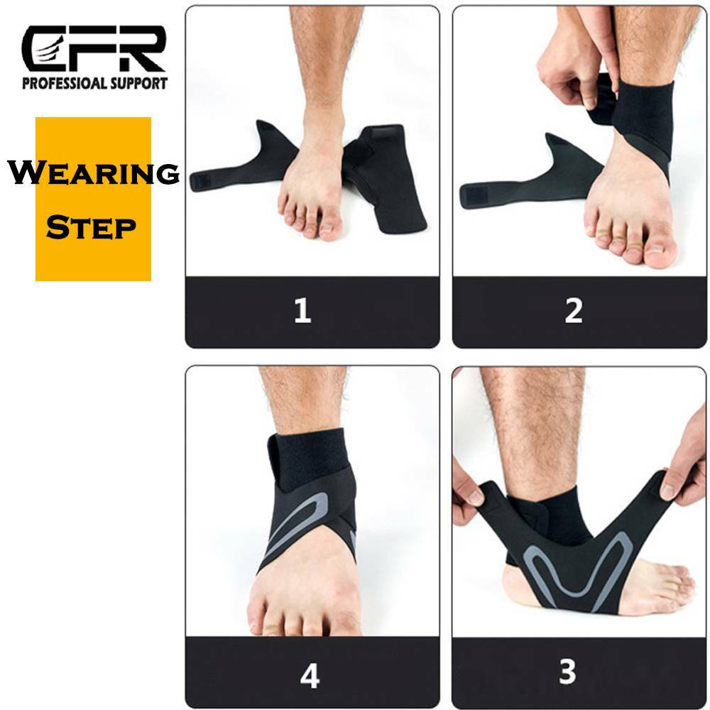 Ankle Brace Achilles Tendon Support Arch Foot Wrap Sleeves Tendinitis Strap CFR