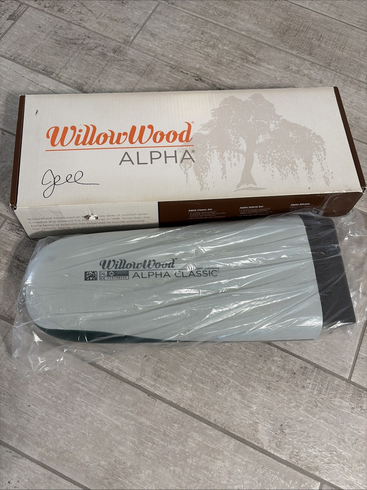 Willowwood Alpha Classic Locking Liner No Pin Size XL New