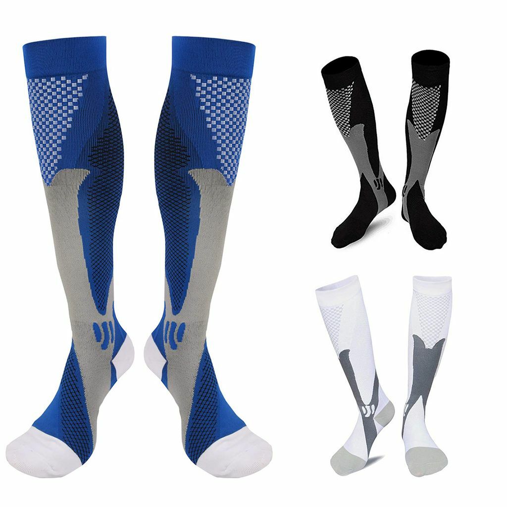 Compression Socks 20-30mmHg Sport Medical Grade For Men Women Plantar Fasciitis