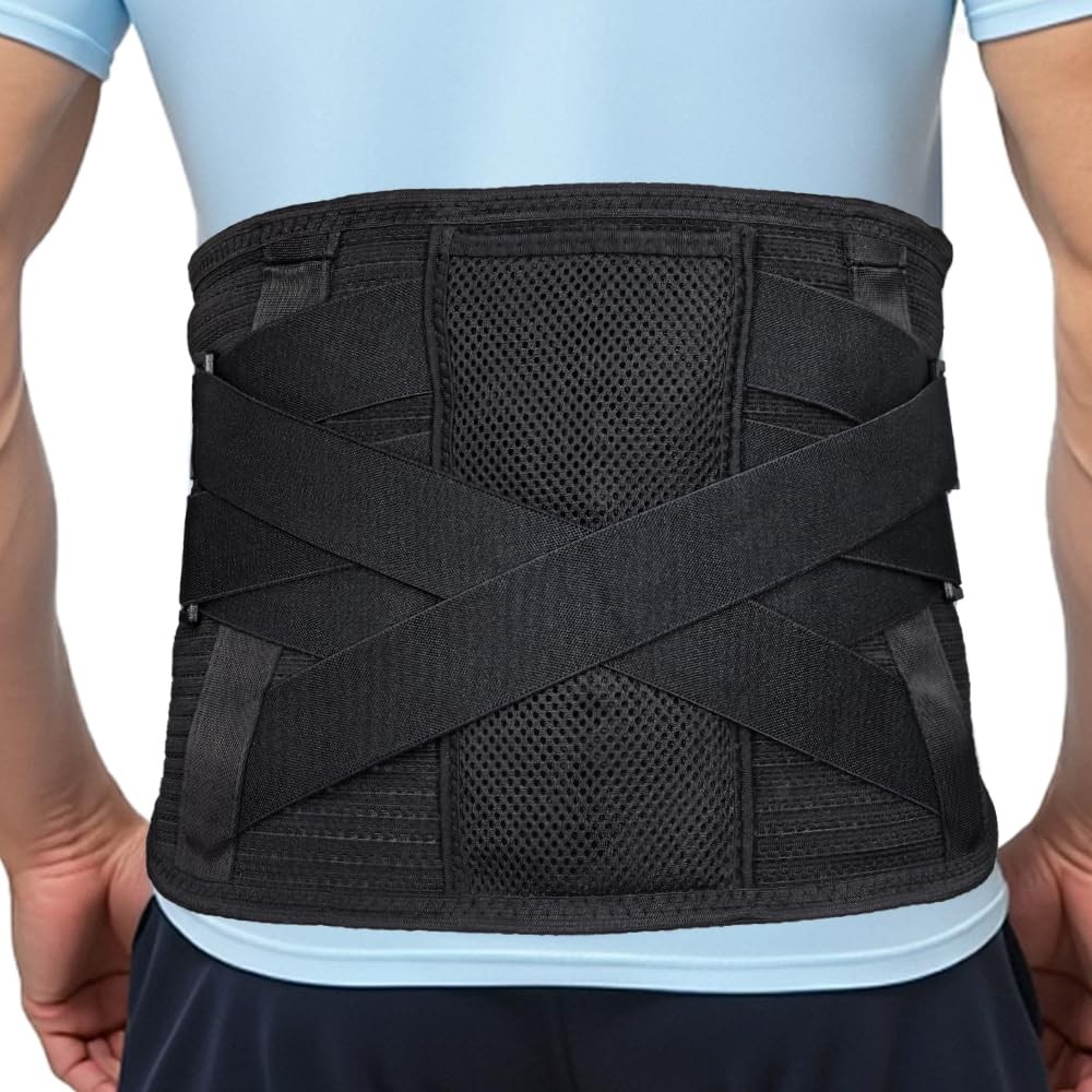 Pazapo Brace For Lower – Support Belt For Men 5 Metal Stays