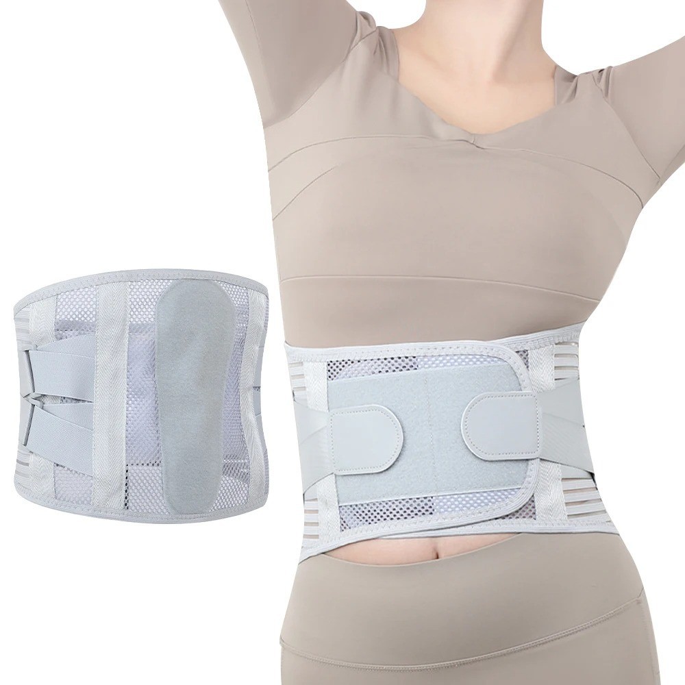 Adjustable Lower Back Brace Lumbar Support Waist Belt For Men Women Pain Relief