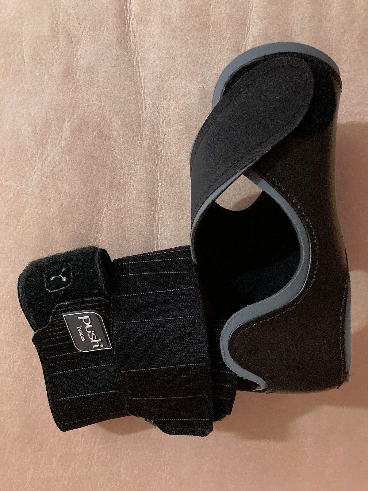 Push Braces Ankle Orthosis Right Foot Size 37 Black