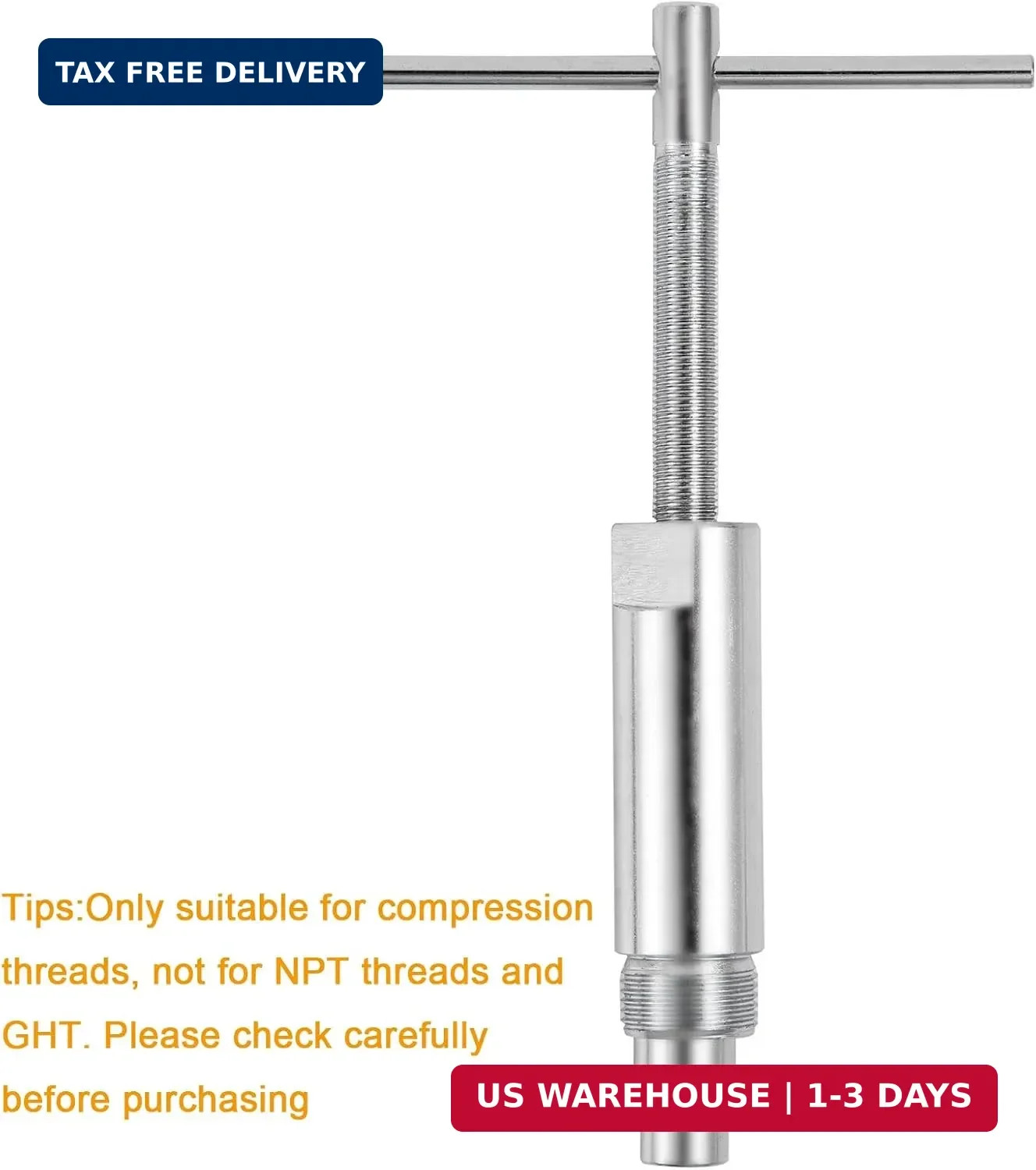 Compression Sleeve Puller and Sleeve Remover for 1/2 Inch Compression Fittings O