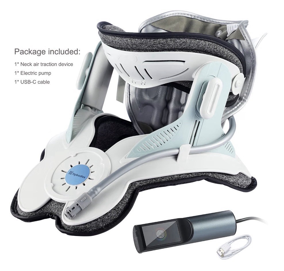 Cervical Traction Collar- Electric Pump- Neck Traction Device for Pain Relief