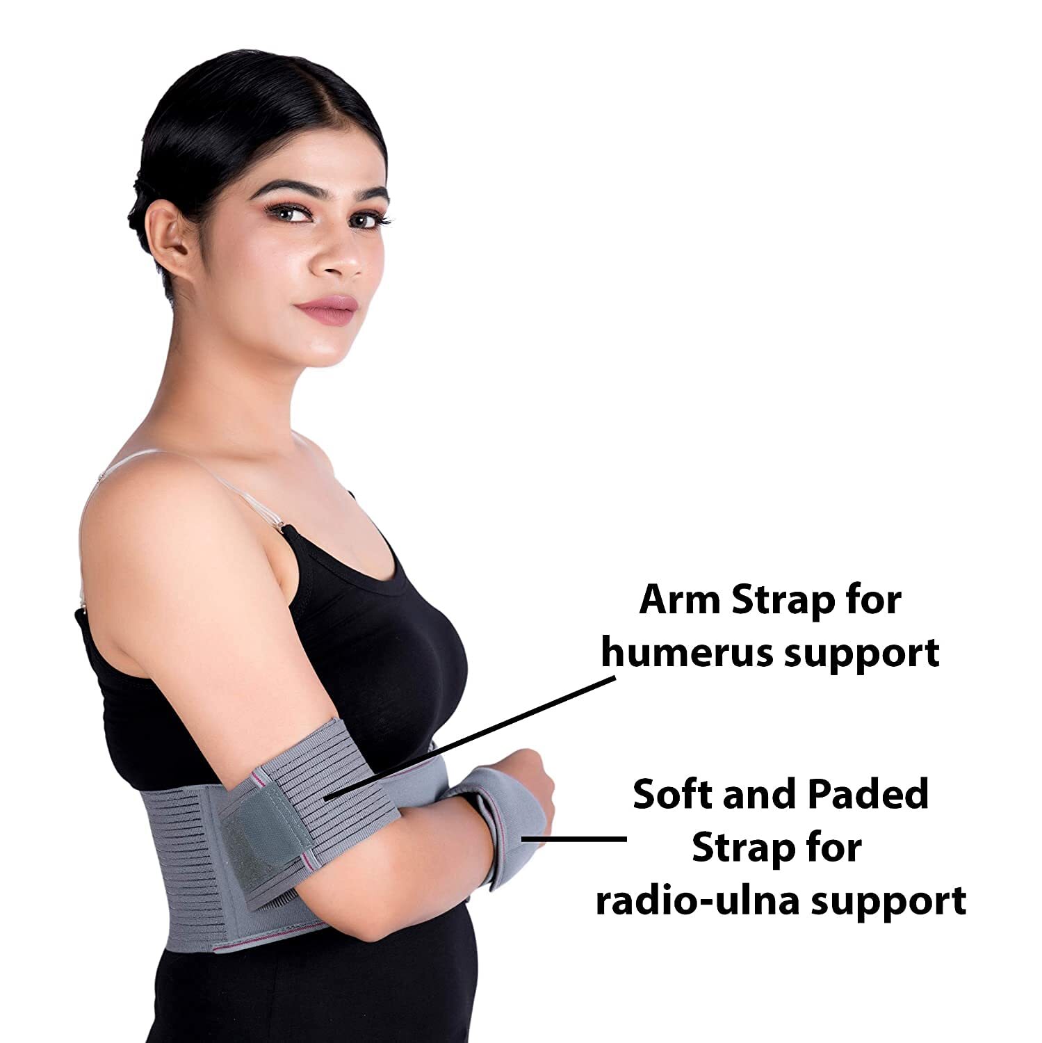 Left Right Shoulder Immobilizer Arm Sling Elastic Brace for Clavicle Collar USA